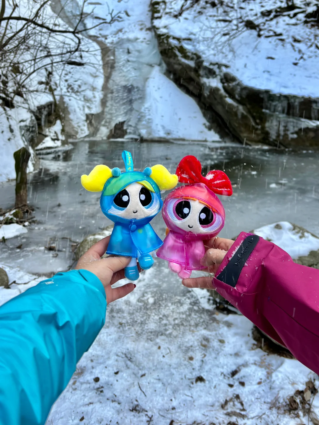 西安人自己的冰雪大世界🧊免费冰瀑太震撼！