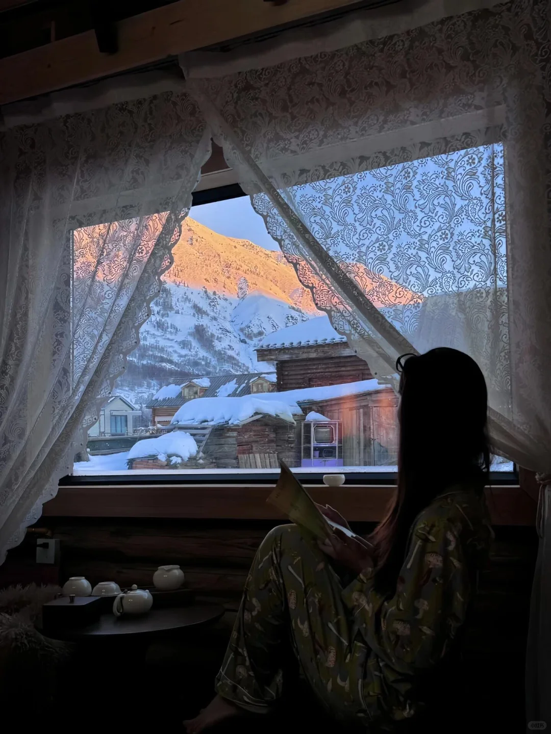下雪的阿勒泰❄️真的比电影里还浪漫🎬