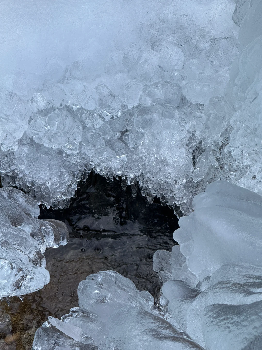 西安人自己的冰雪大世界🧊免费冰瀑太震撼！