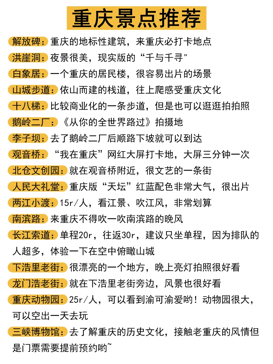 事实证明！1-2月来重庆要听劝！！