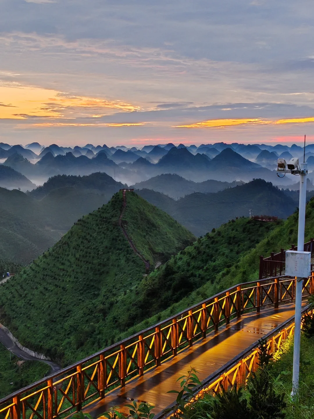 河池｜云观天景区，推门就是日出🌄云海