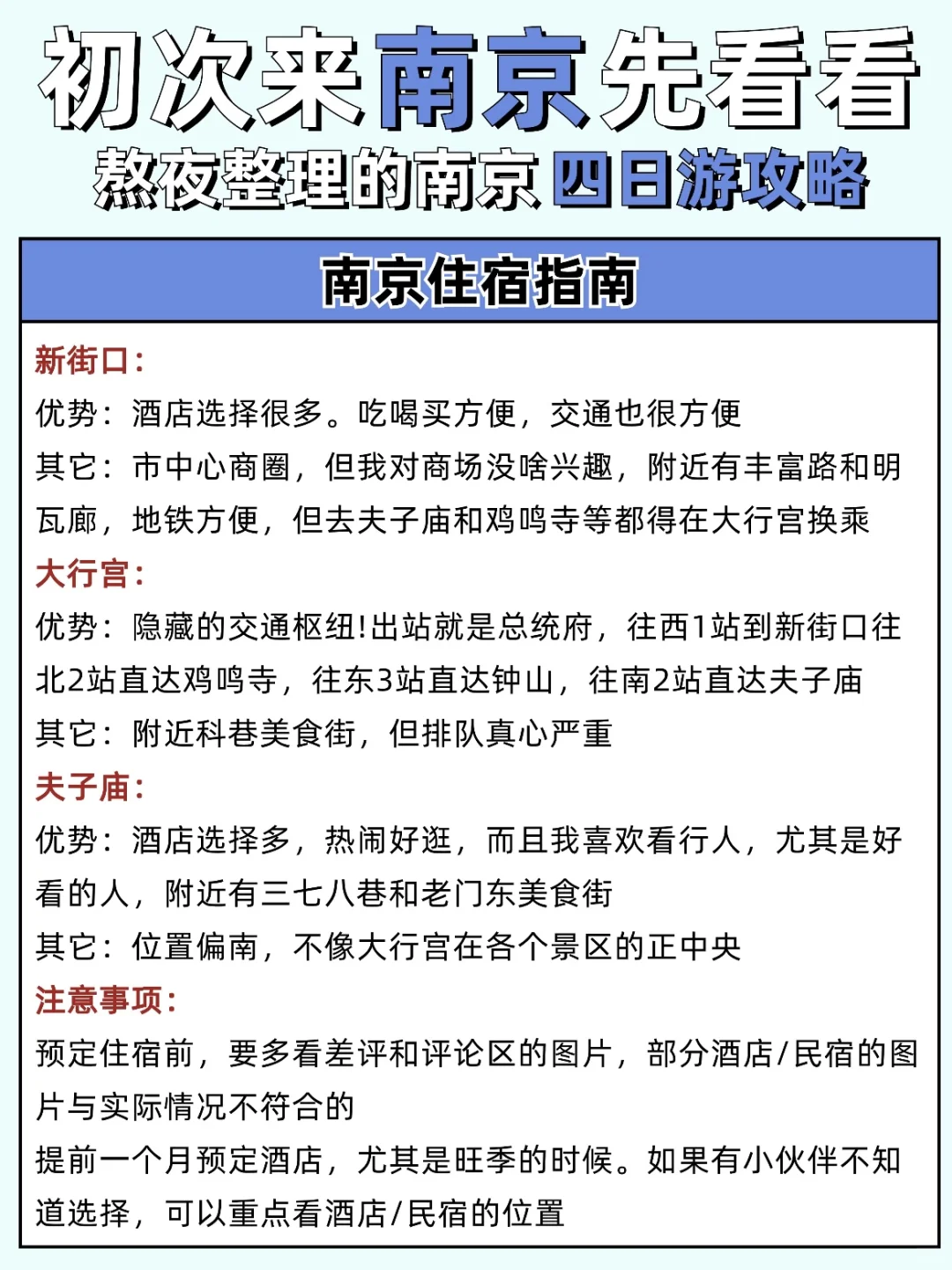 南京必去啊啊！十大景点！！！旅游前必看！！