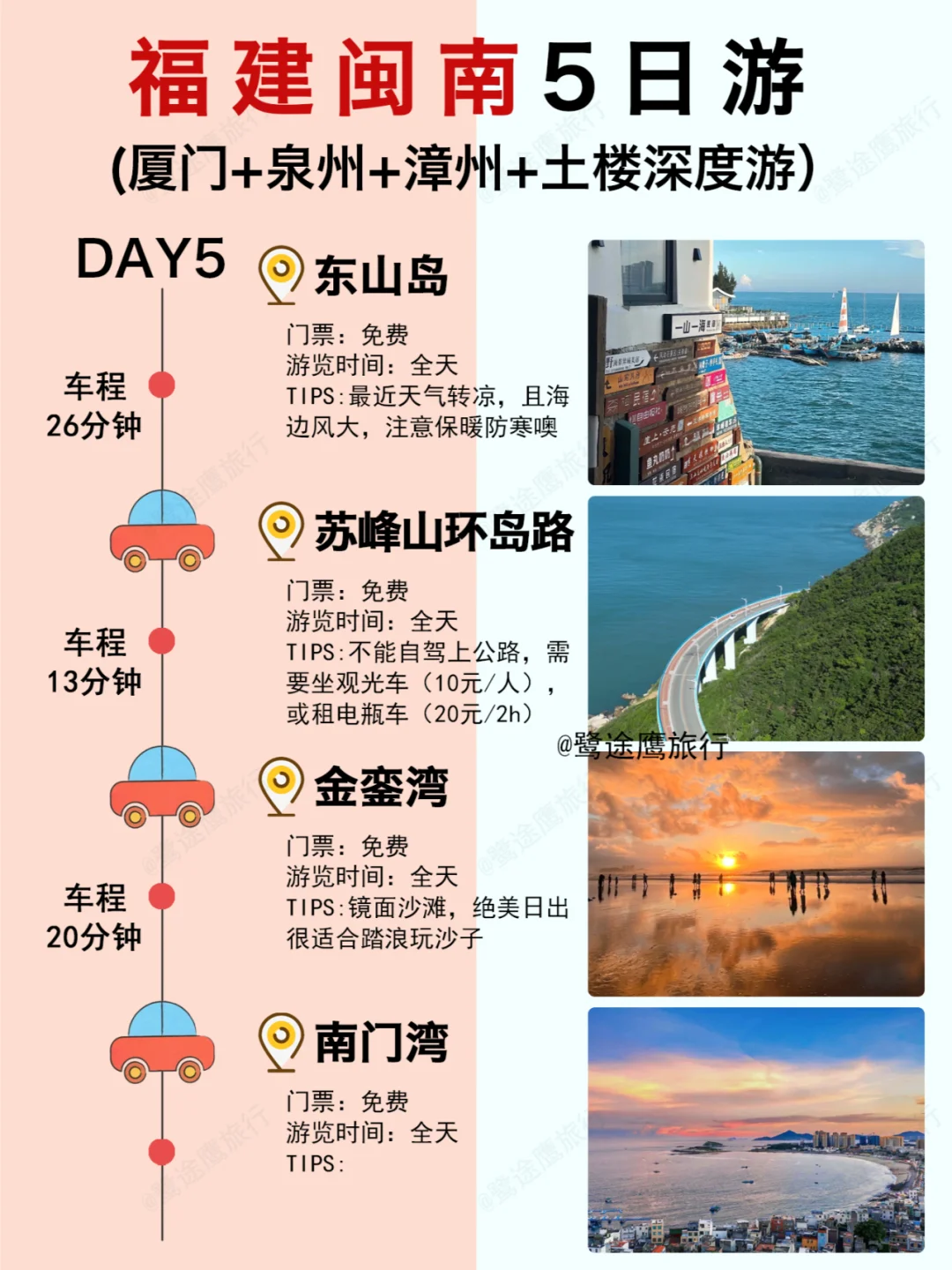 福建闽南旅游路线🔥5天4晚详细攻略🔍