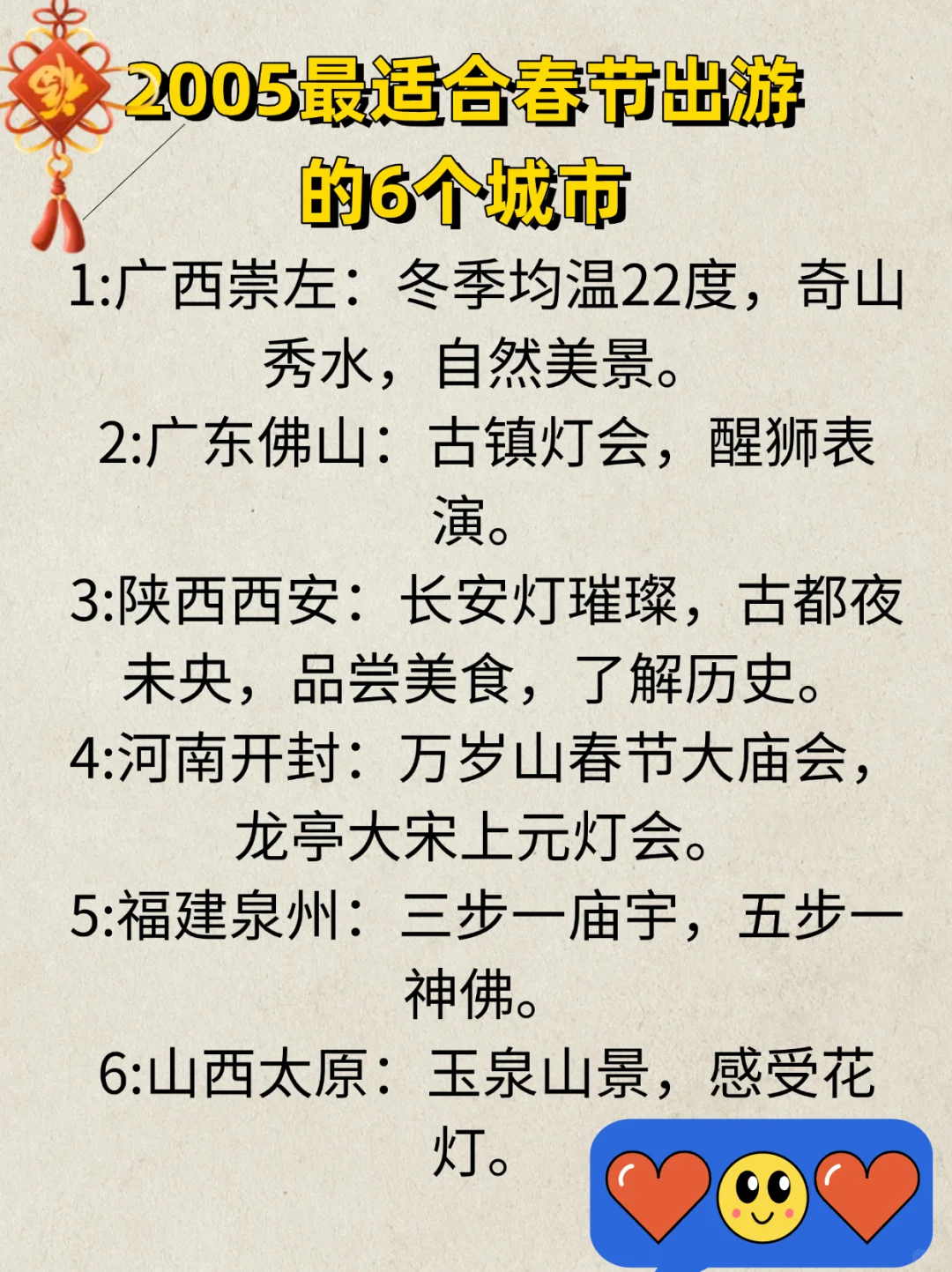 2025最适合春节出游的城市