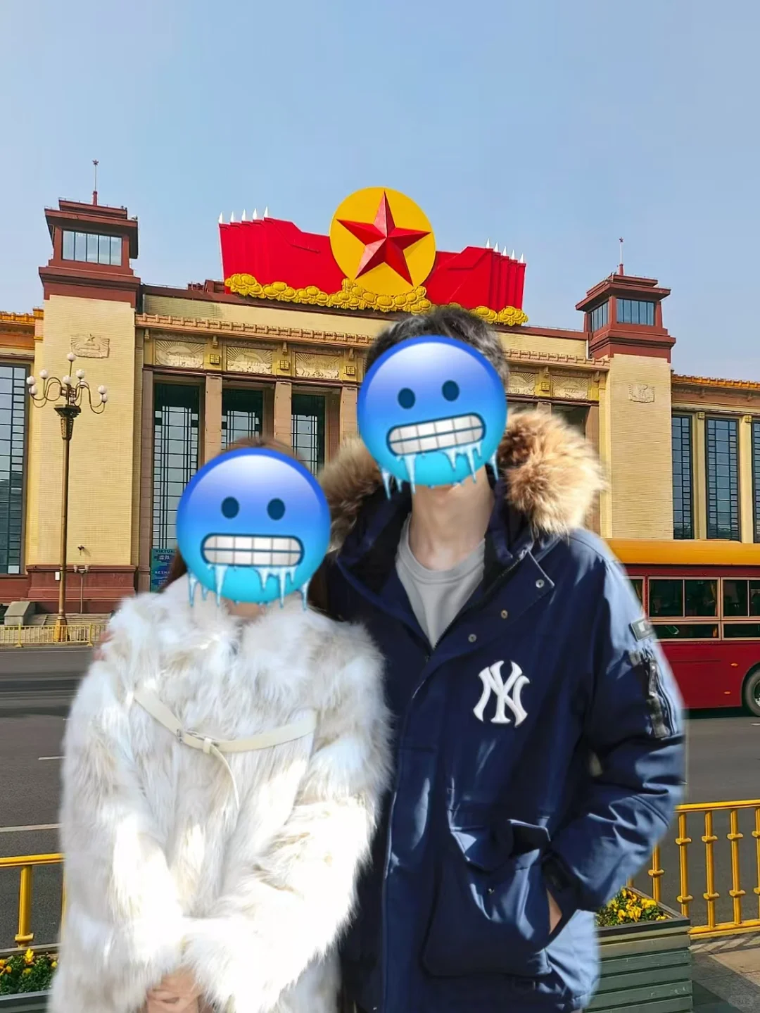 1.10📍南昌已回。。巨冷🥶两人崩溃了