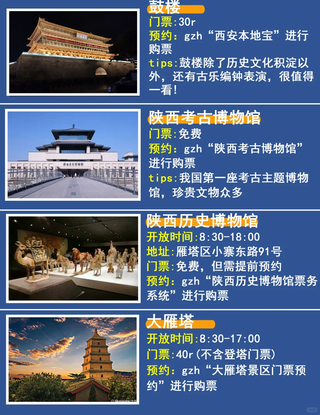 本地人附西安各区域超全💯景点攻略
