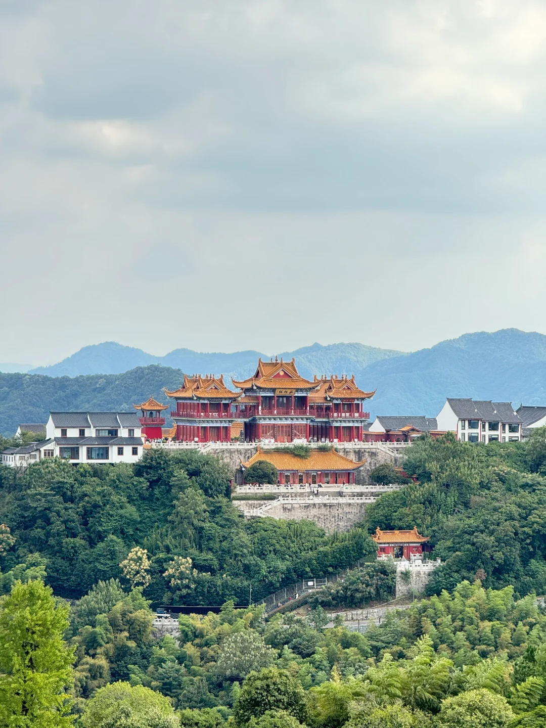 绍兴人的布达拉宫🗺️ | 📸会稽山兜率天宫