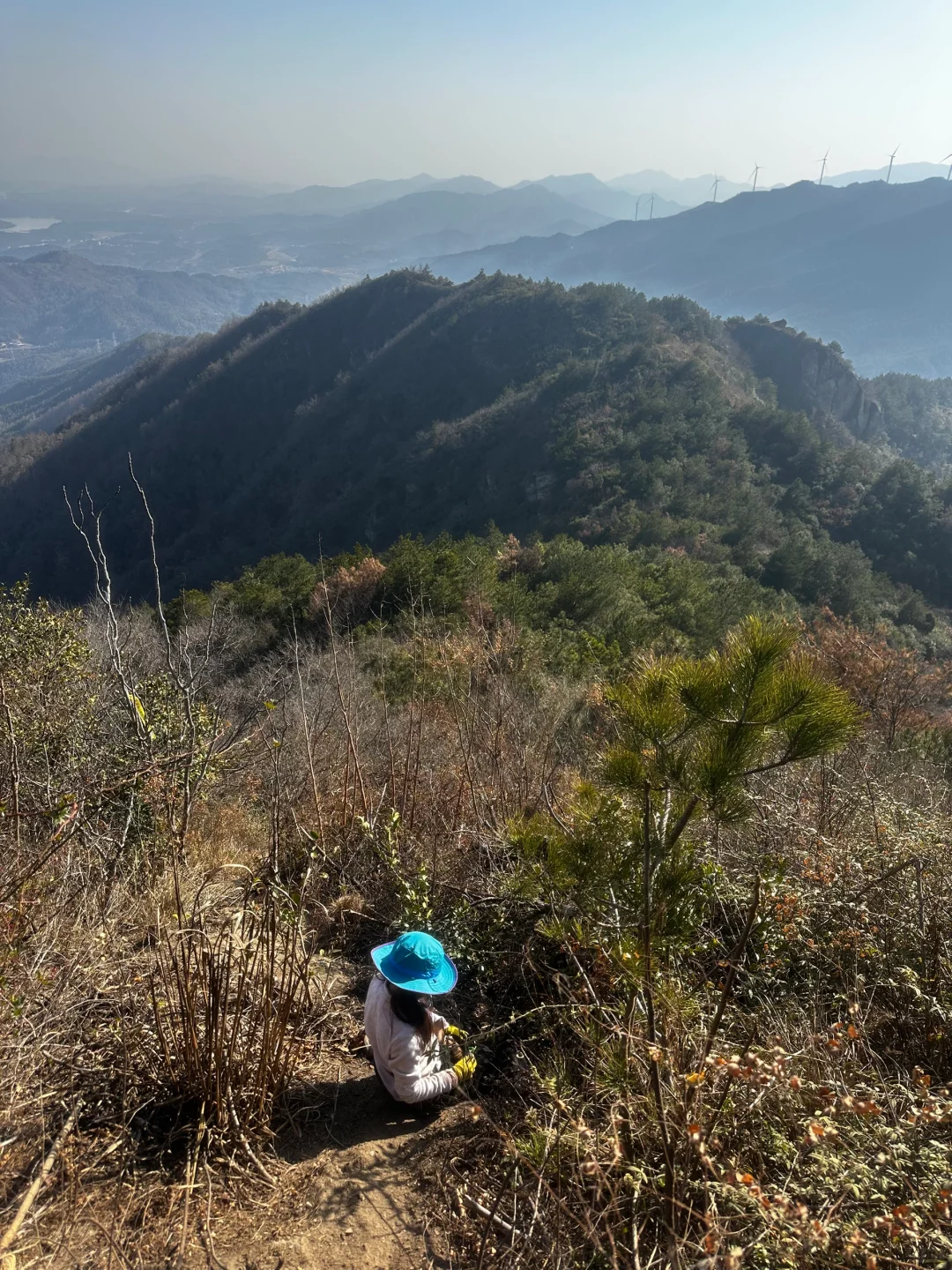 如愿打卡清凉寨景区西峰古寨“武汉之巅”