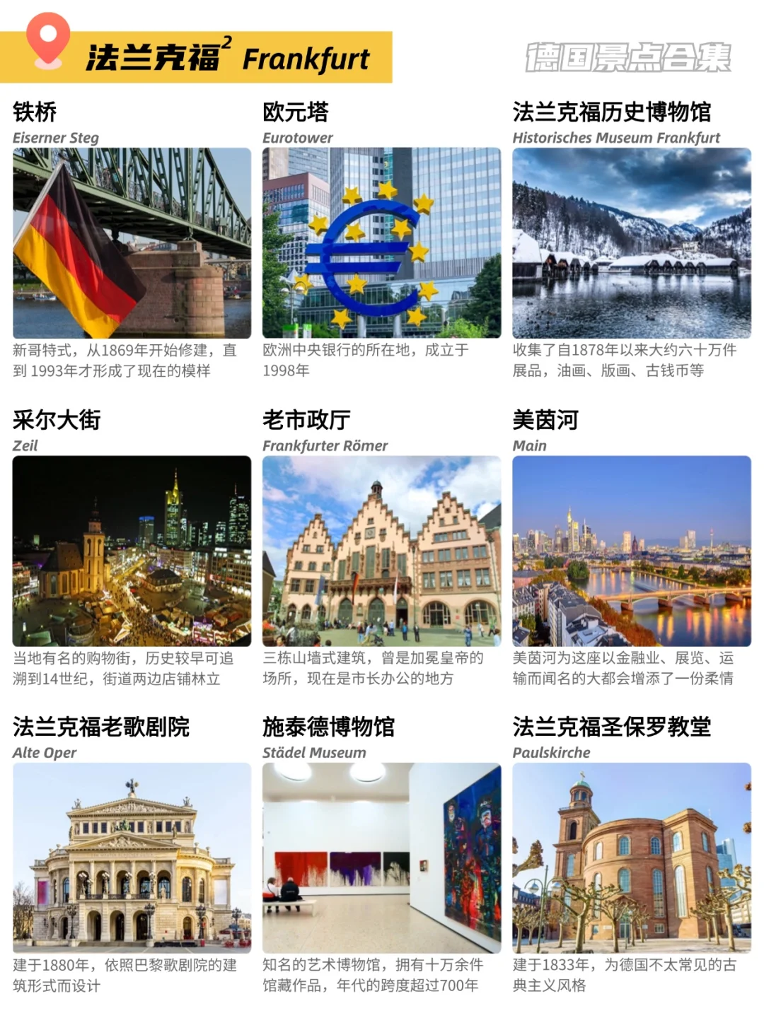 🇩🇪德国147个景点合集（上）❤️❤️