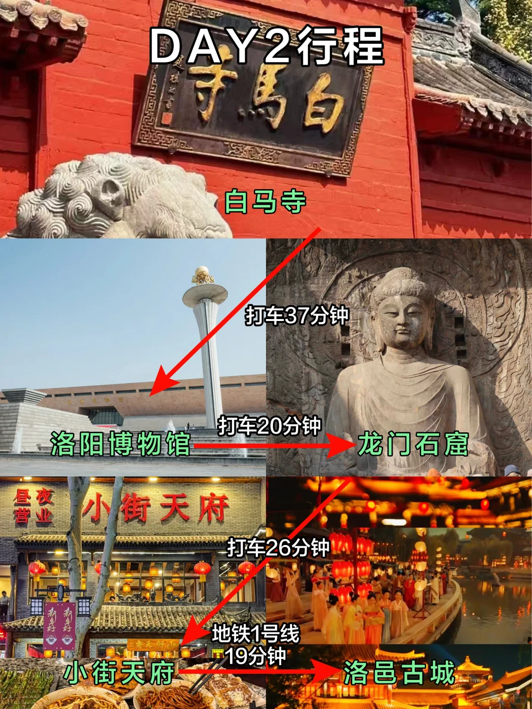 洛阳玩了3天！！忍不住说点大实话😥