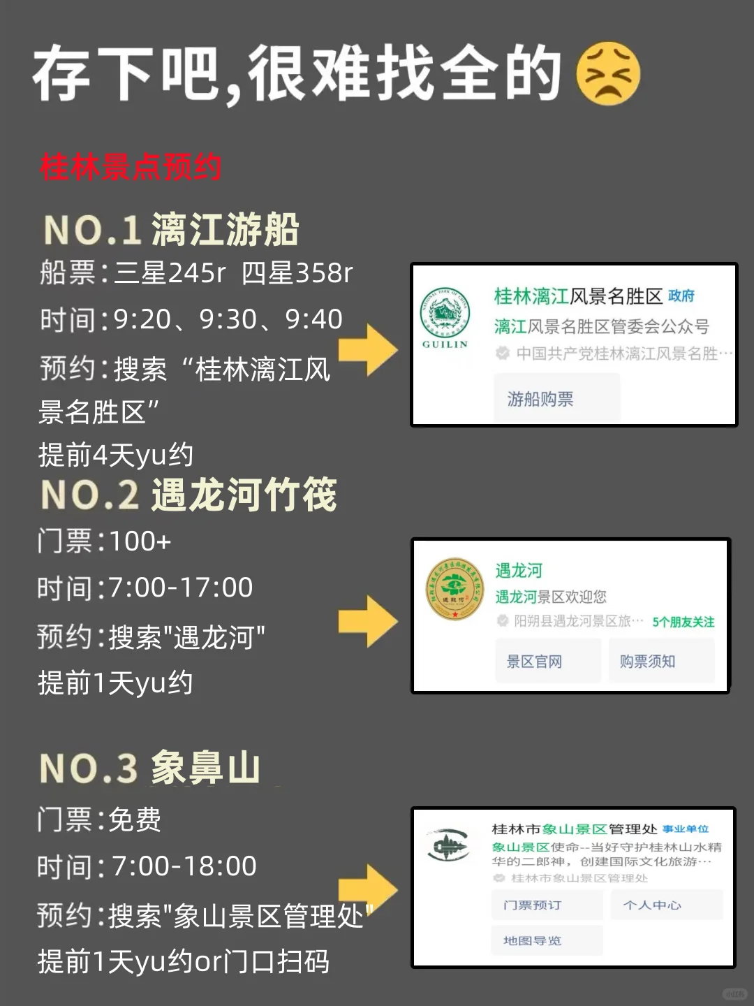 写✍给1-2月去桂林的姐妹们，快进来听劝