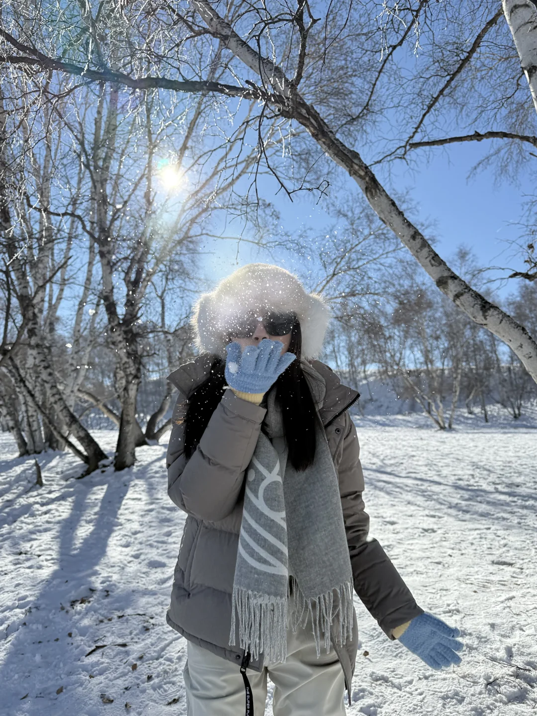 ❄️来之前也没人说冬天乌兰布统是这样的呀…