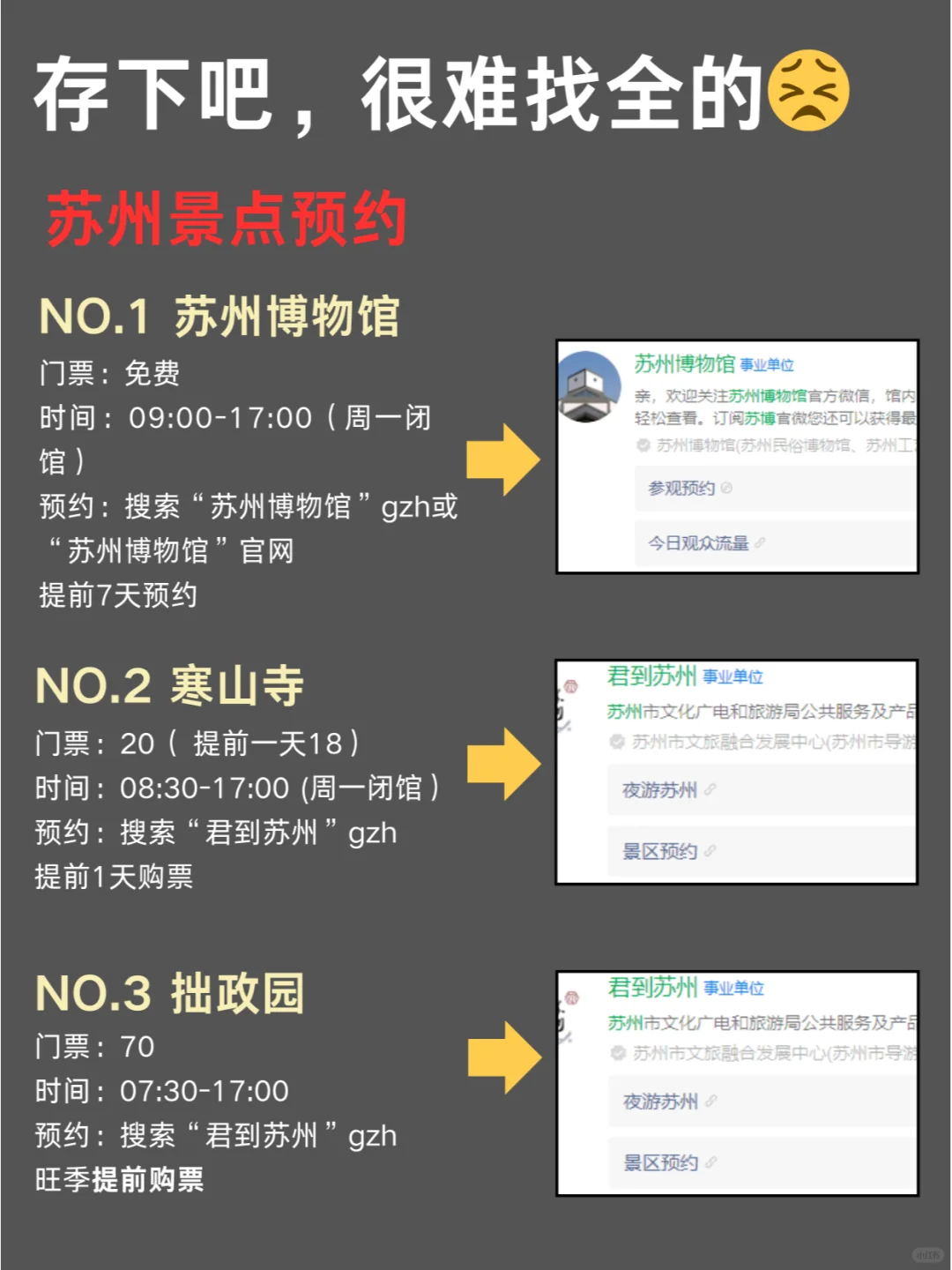 写给1-2月去苏州的姐妹们，快进来听劝