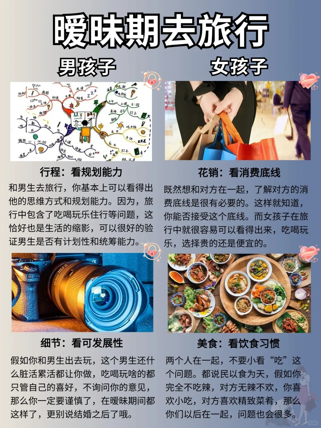 暧昧期去旅行，24条须知，不建议&放心做