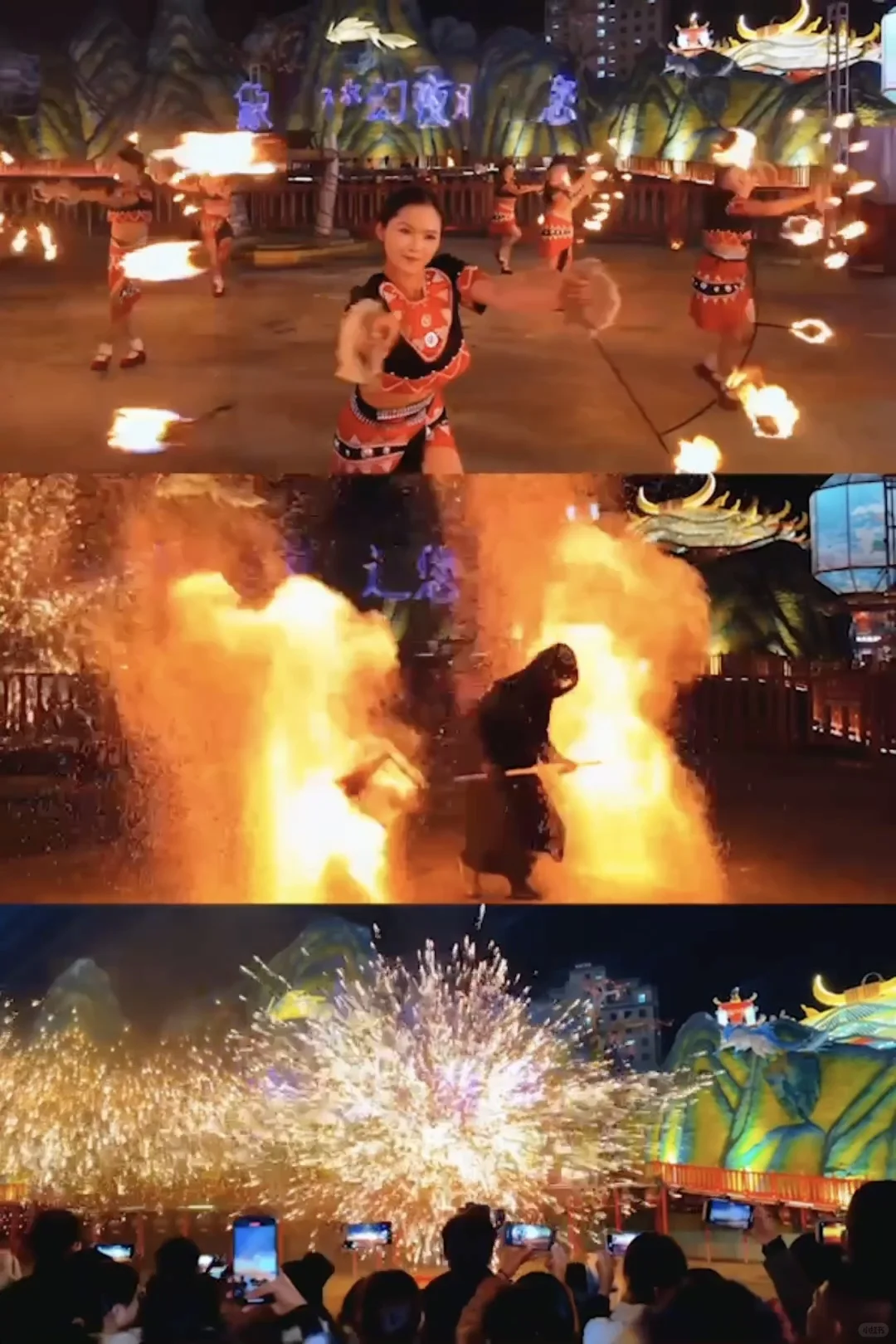 在广西‼️此生一定要去一次🎆梦中的不夜城！