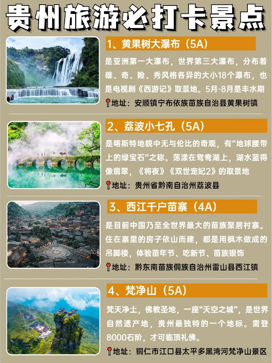 贵州旅游攻略 他来喽