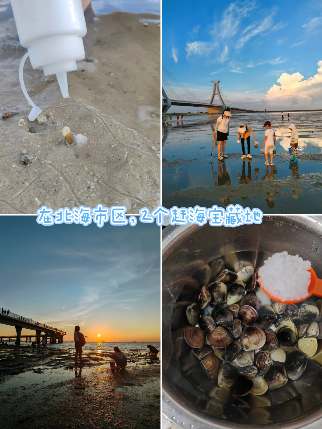 在北海｜土著推荐👏不用向导的赶海地‼️