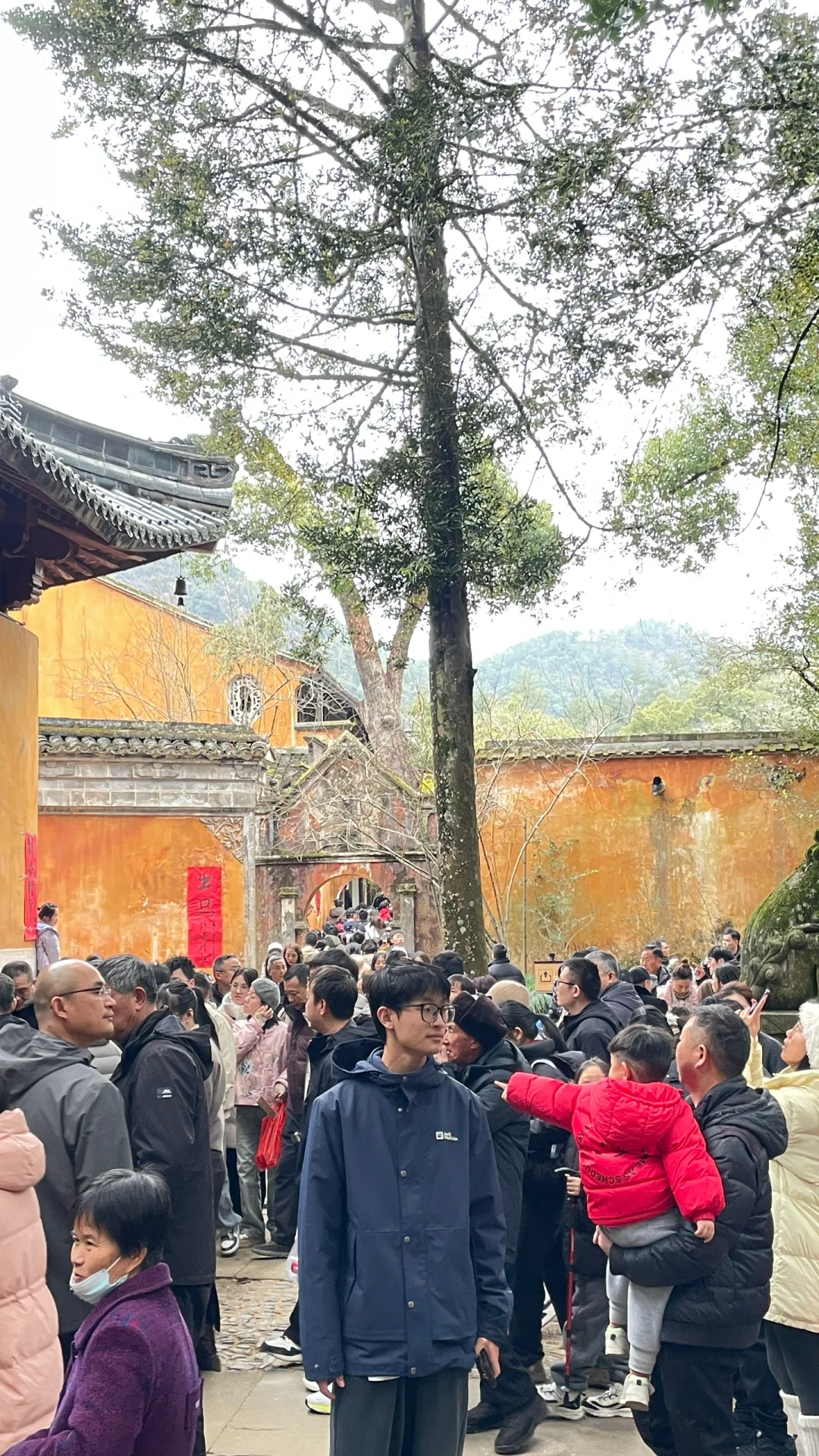 年初四的国清寺，走一走……