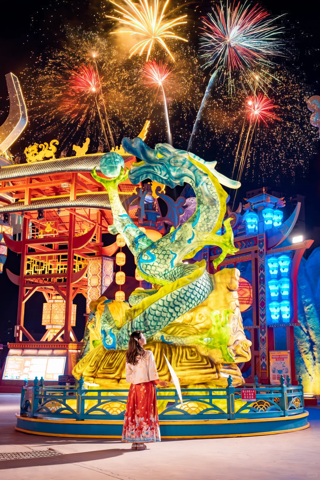 在广西‼️此生一定要去一次🎆梦中的不夜城！