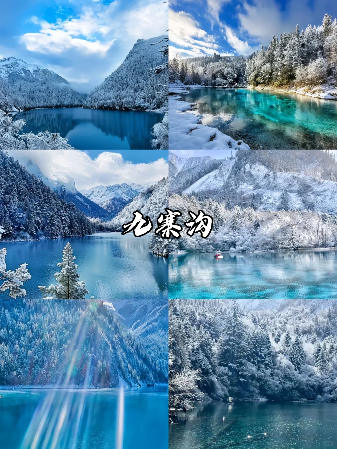 🔥强烈推荐！四川赏雪好去处😍抄作业啦