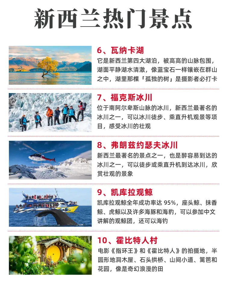 不看白来新西兰❌南北岛全攻略一篇看懂
