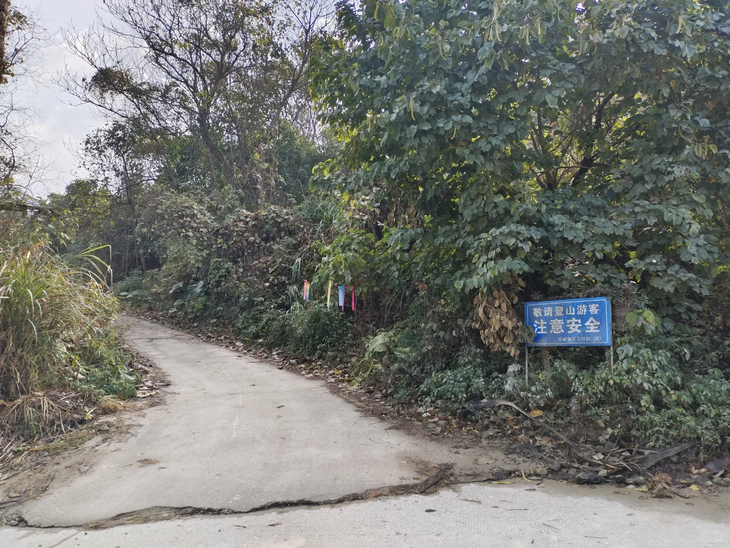 东岭古道浅尝