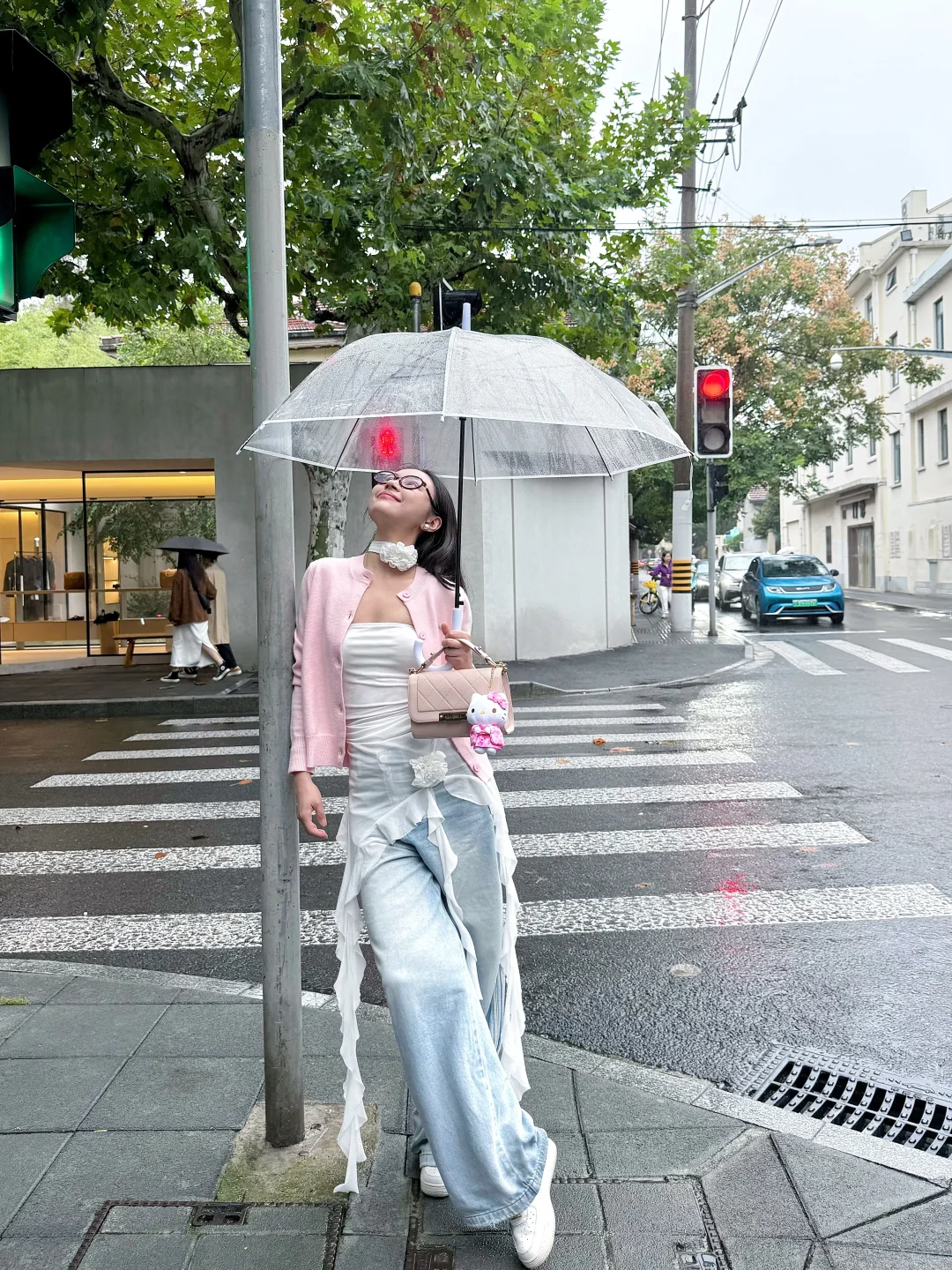 雨天约会☔️｜四郎：粉色娇嫩，如今你几岁⁉️