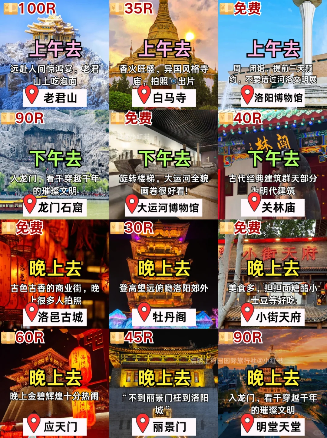 带娃去洛阳听劝😭熬夜总结❗保姆级攻略❗