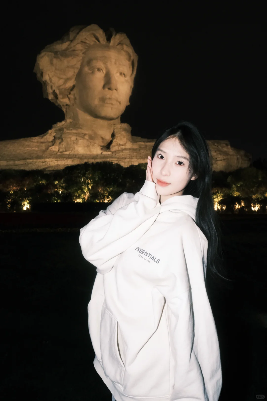 在橘子洲头