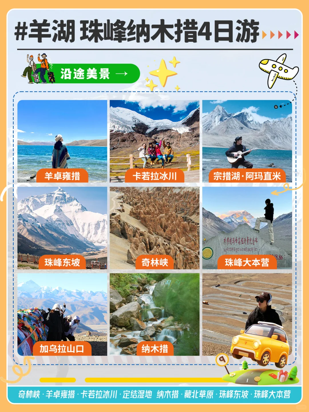2-3月想去西藏旅游⭕记得顺序不要弄反了‼