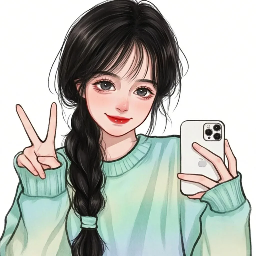 ai美女头像
