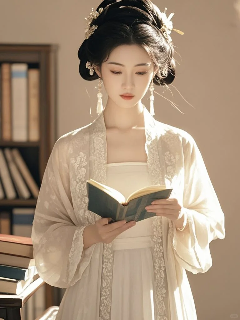 美女壁纸︳清冷感古风佳人，美到窒息🥰！