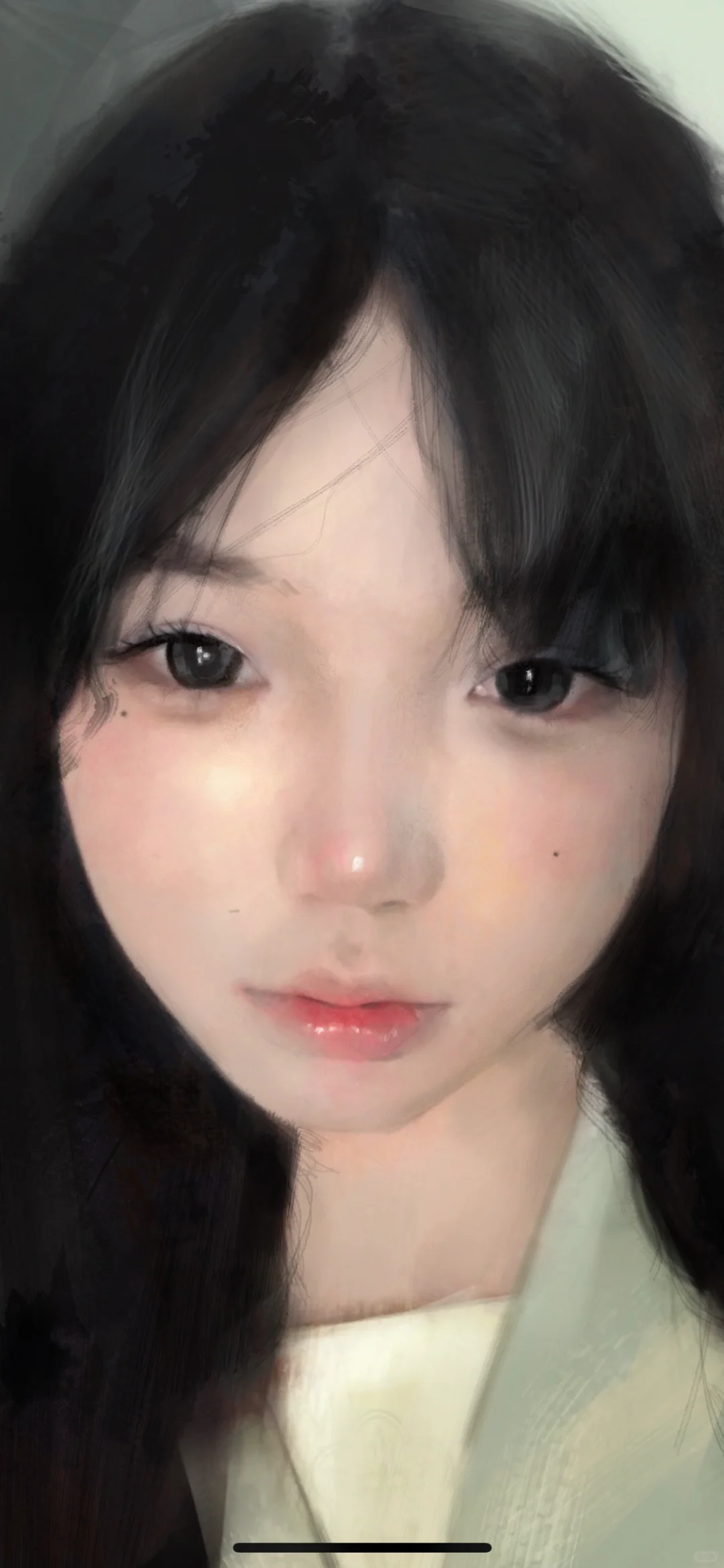 她好像也想被夸好看🥺