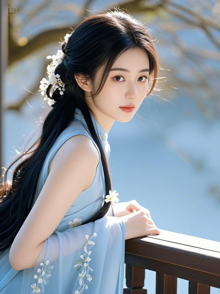 这姑娘，真俊啊❗