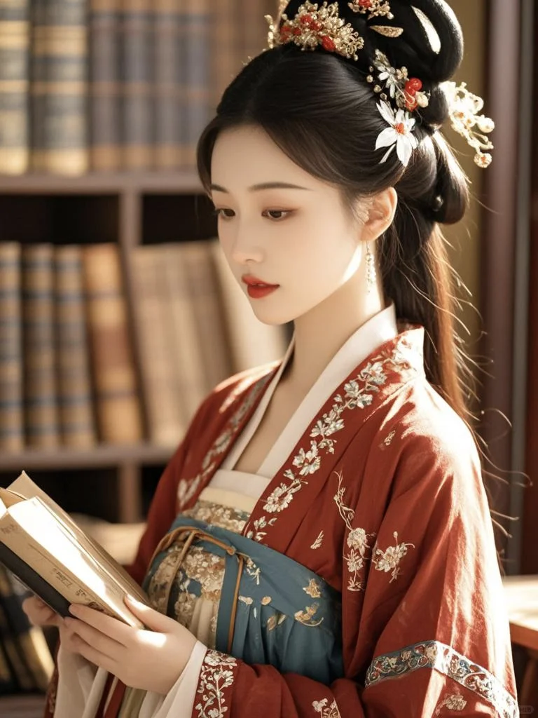 美女壁纸︳清冷感古风佳人，美到窒息🥰！