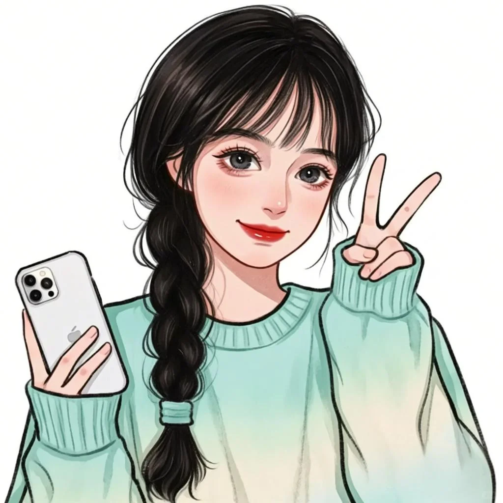 ai美女头像