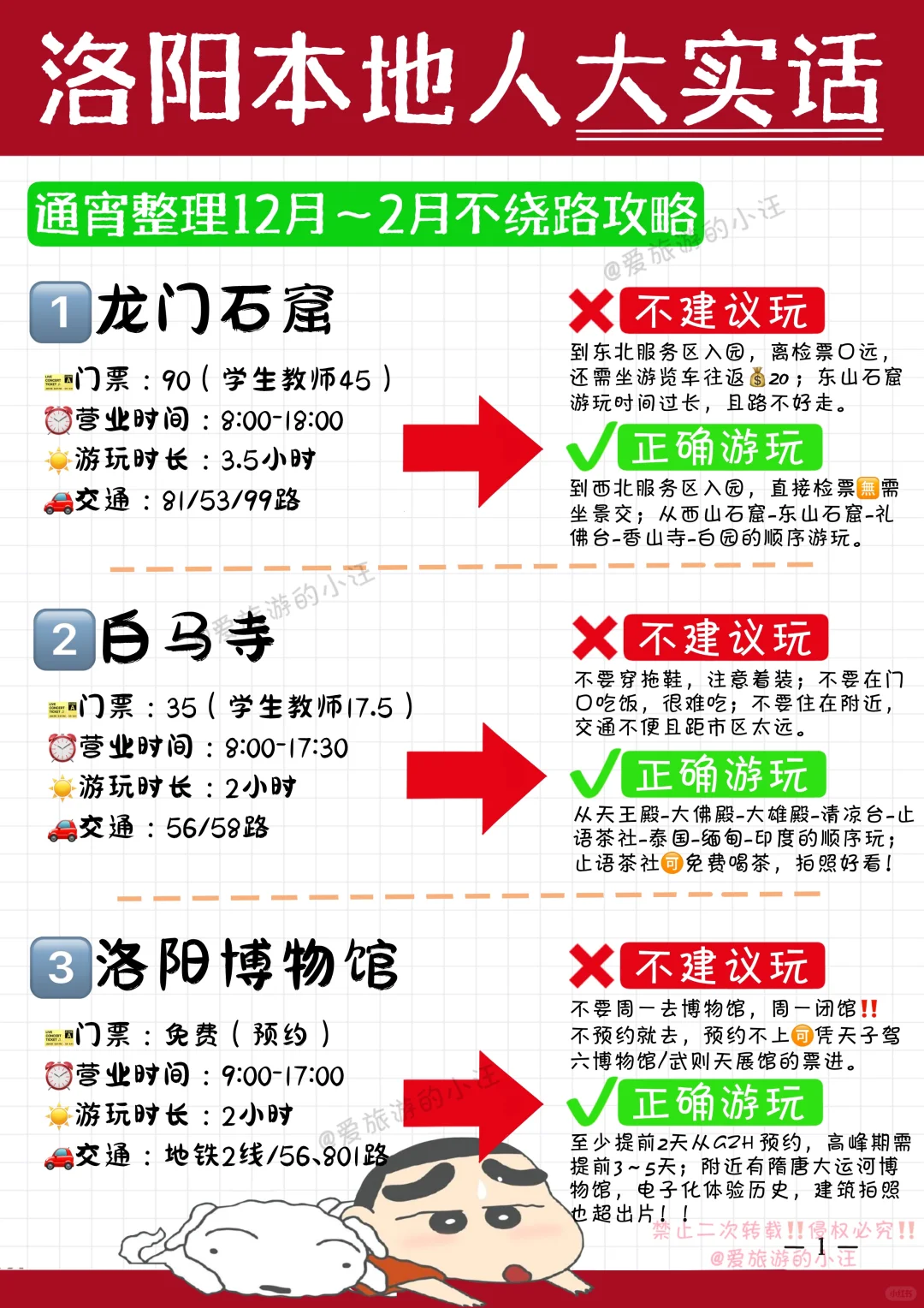 来洛阳前，听点不一样的大实话...洛阳攻略