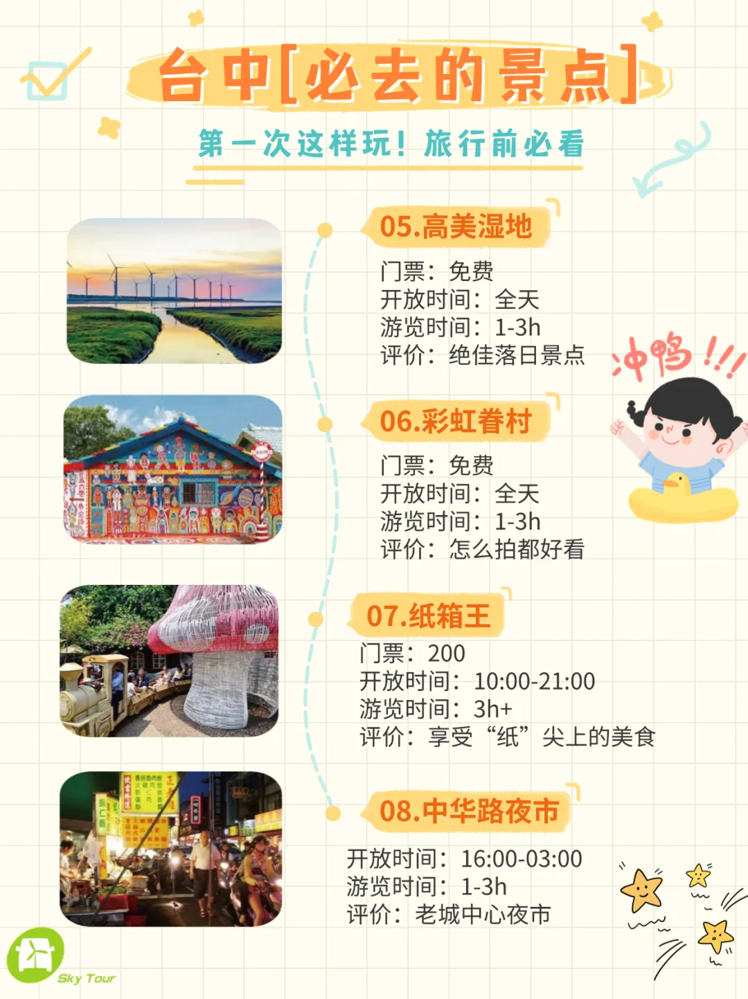 📍 台中必玩30个景点！赶紧收藏，错过可惜！
