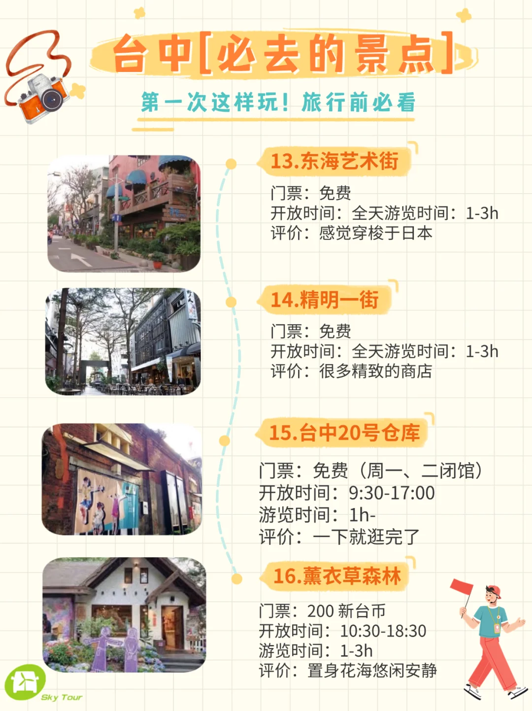 📍 台中必玩30个景点！赶紧收藏，错过可惜！
