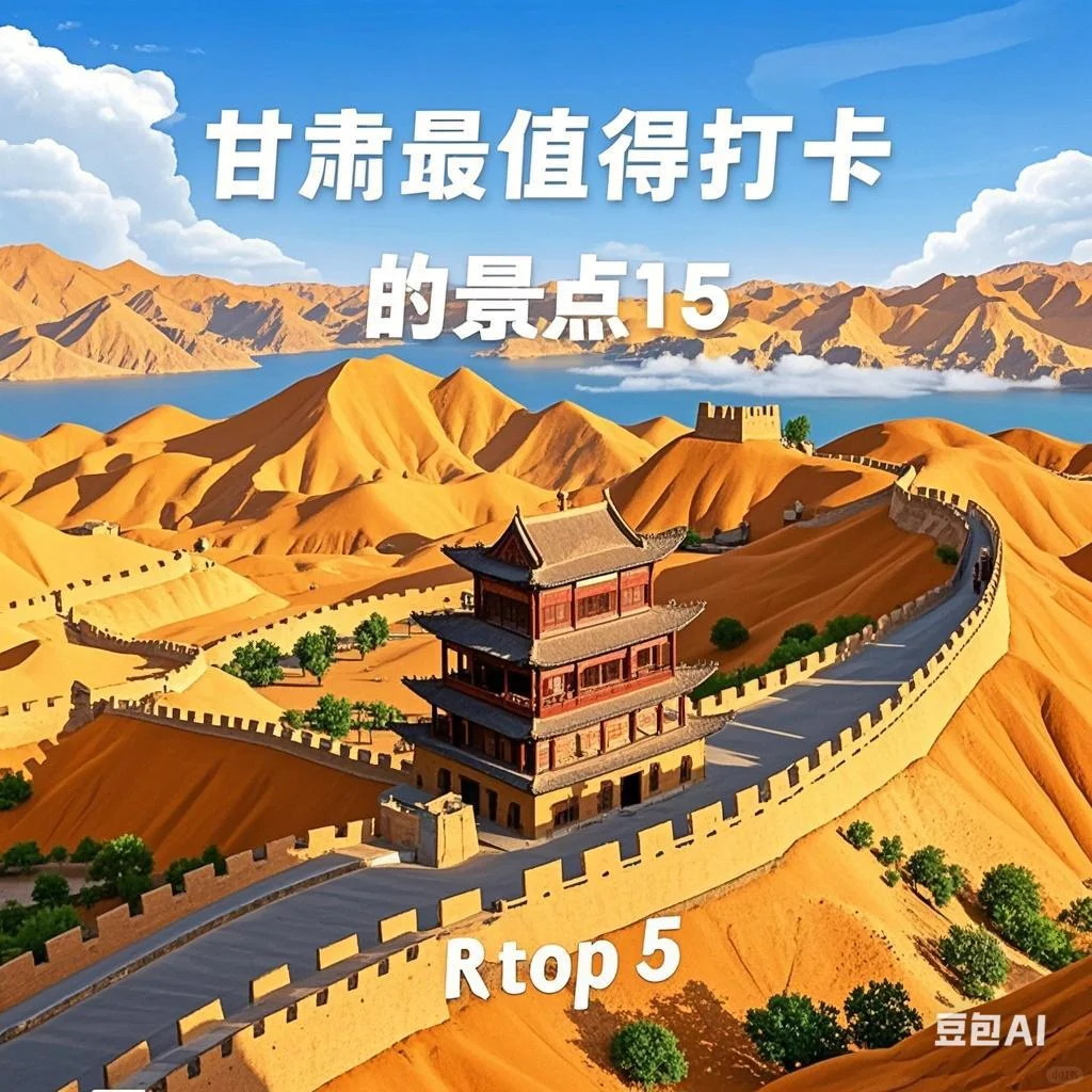 甘肃最值得打卡的景点TOP5