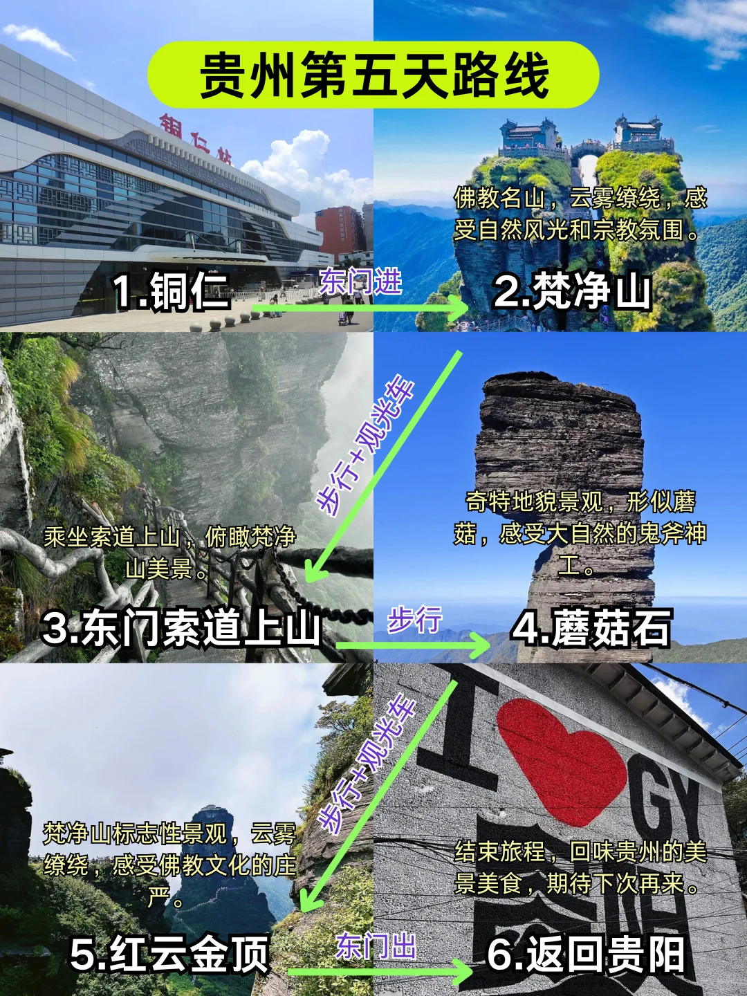 土著熬夜整理的贵州5天旅游攻略😭抓紧抄