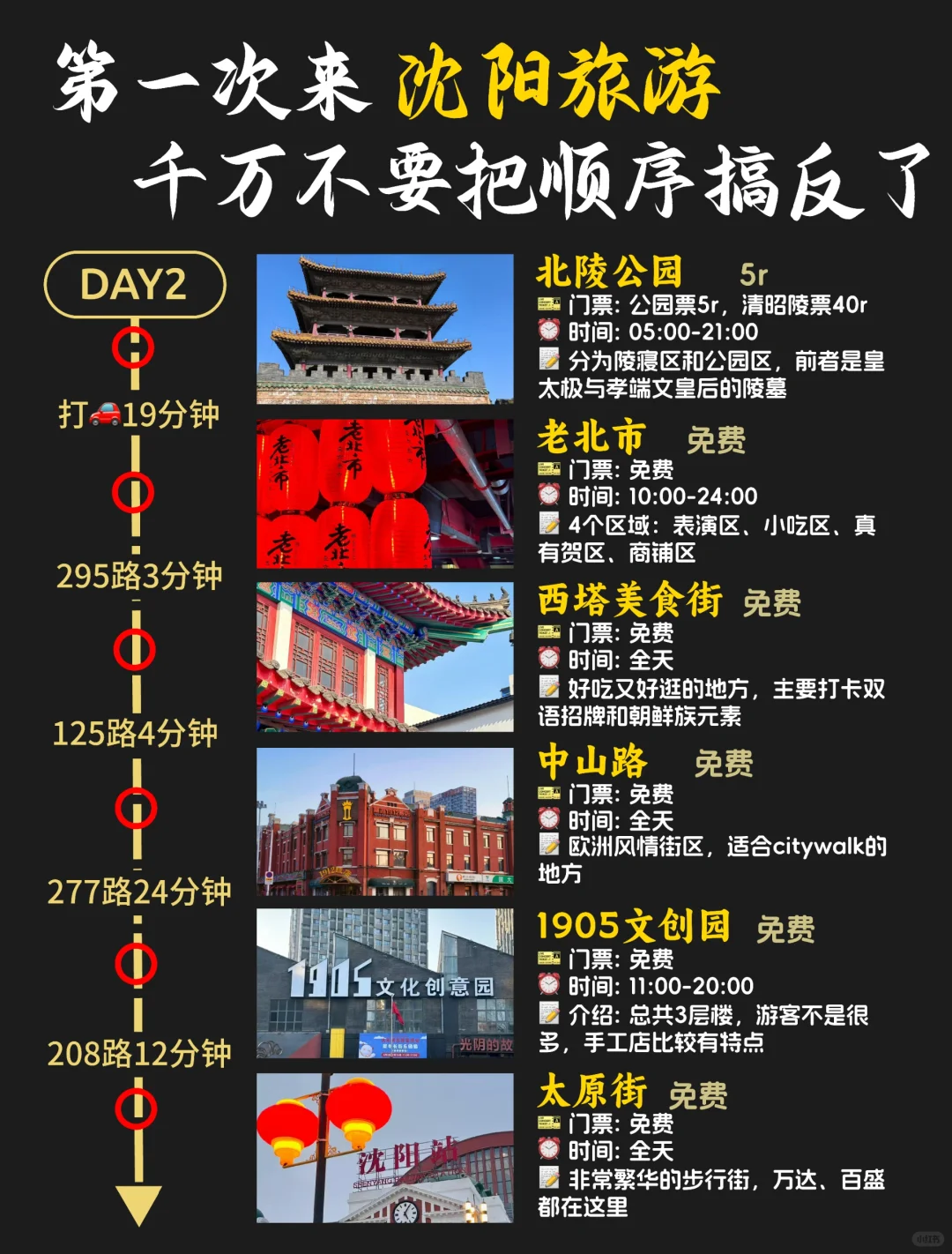往返沈阳十几次，最喜欢的旅游路线❗