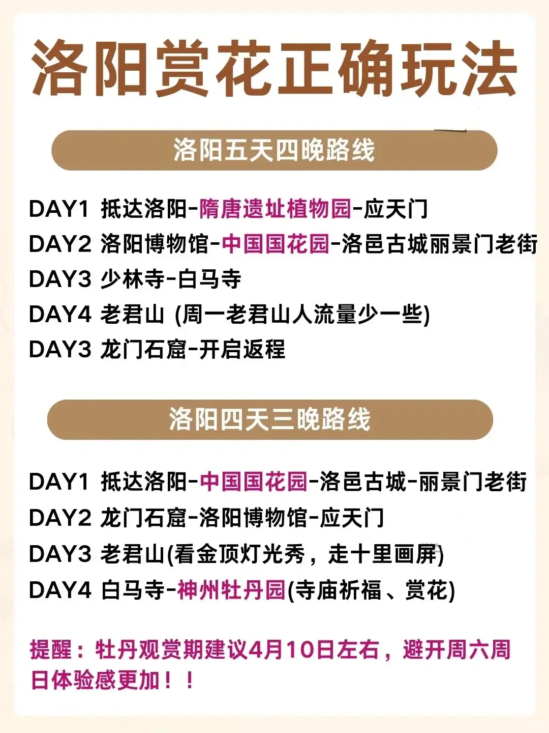 洛阳旅游攻略