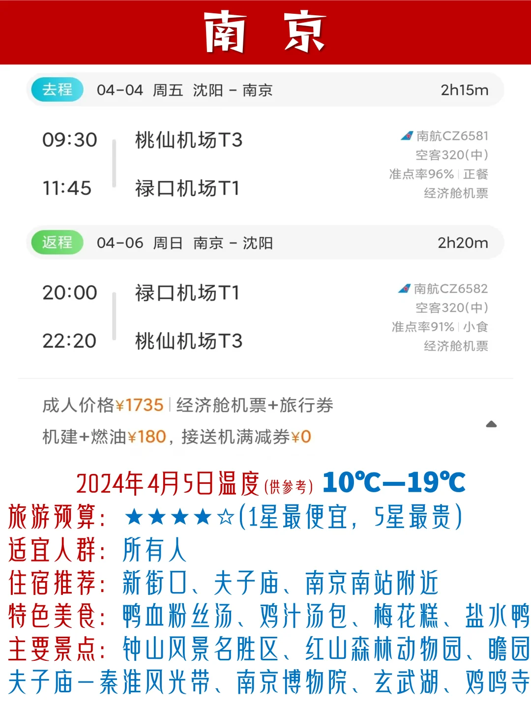 沈阳出发系列，清明节旅游特辑