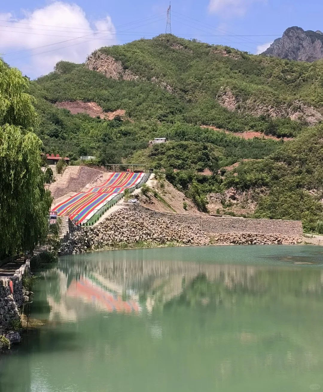 你不会不知道石家庄还有水这么绿的地方吧！