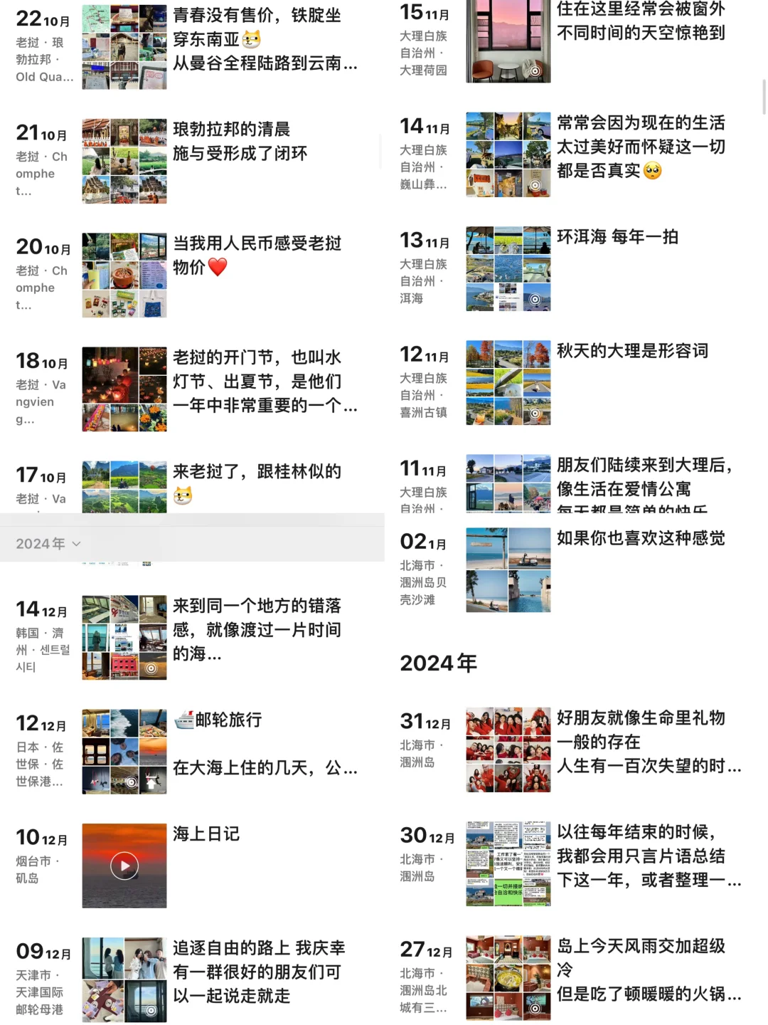 P人旅行一年花了多少钱？附省钱小tips