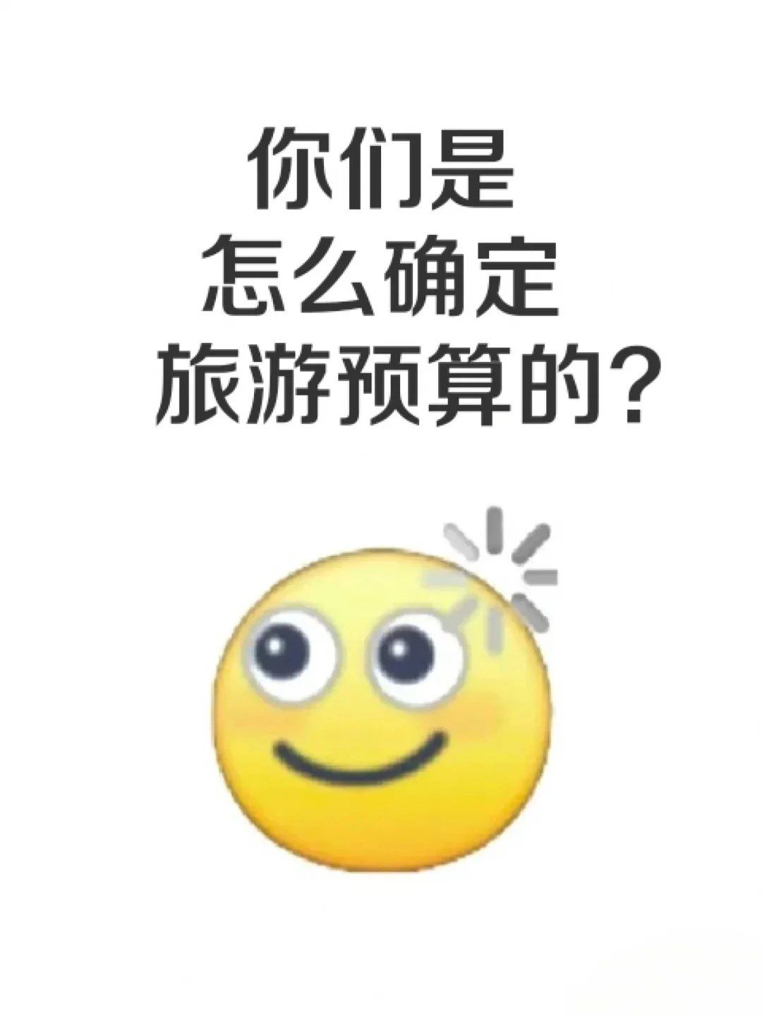 大家是怎么确定旅行预算的哇？!!