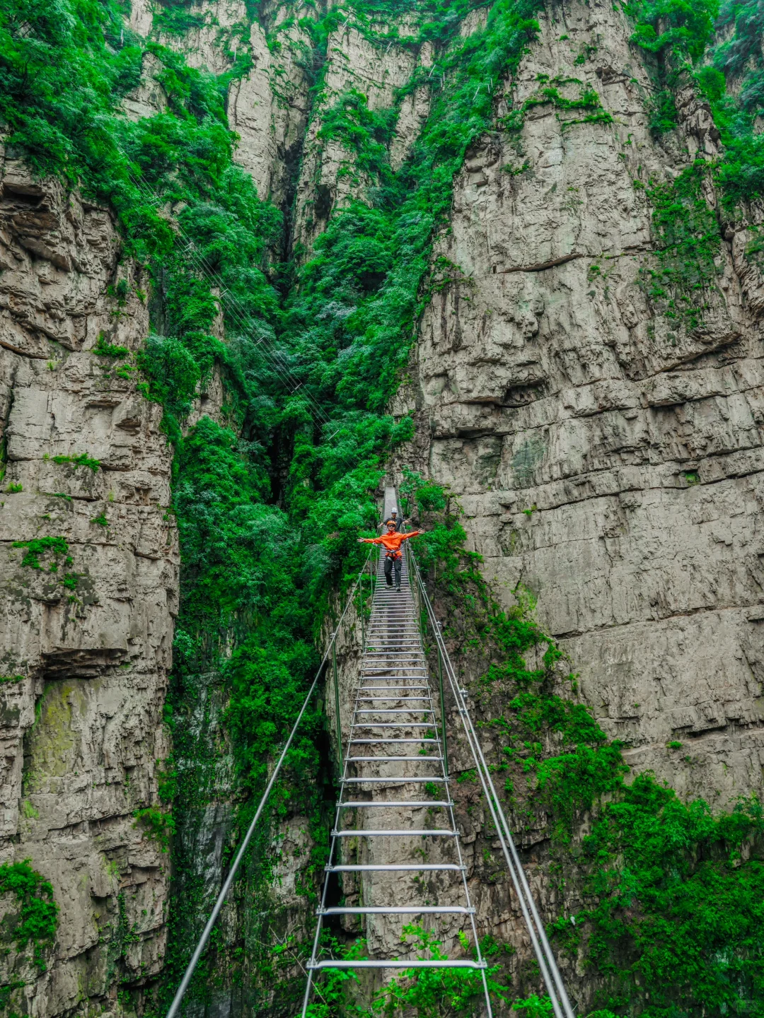 北京上春山！时隔半年的神仙大峡谷开放了🌿