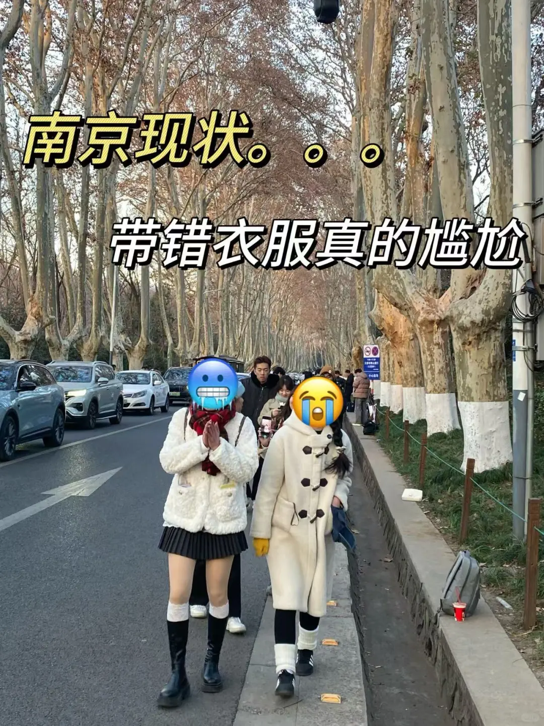 🥶南京已回。。。真的被这天气整崩溃了！