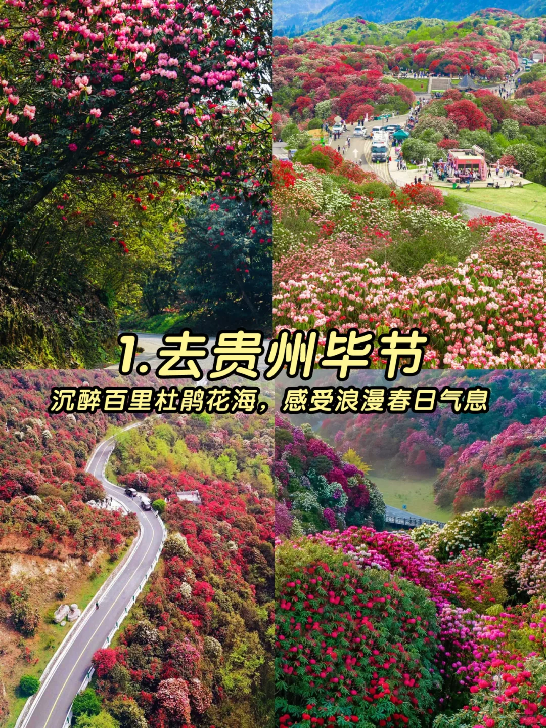3-4月最值得去的十个地方🙋‍♀️码住！